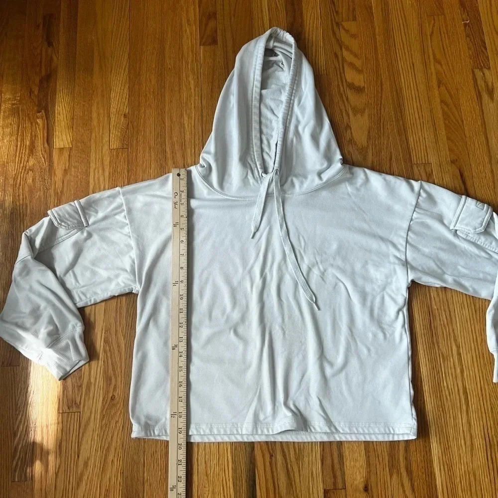 “Derek heart” off white hoodie